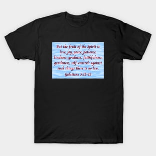 Bible Verse Galatians 5:22-23 T-Shirt